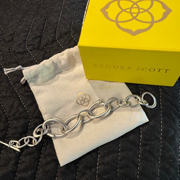 Kendra Scott Walker Silver Bracelet - Picture 1 of 12